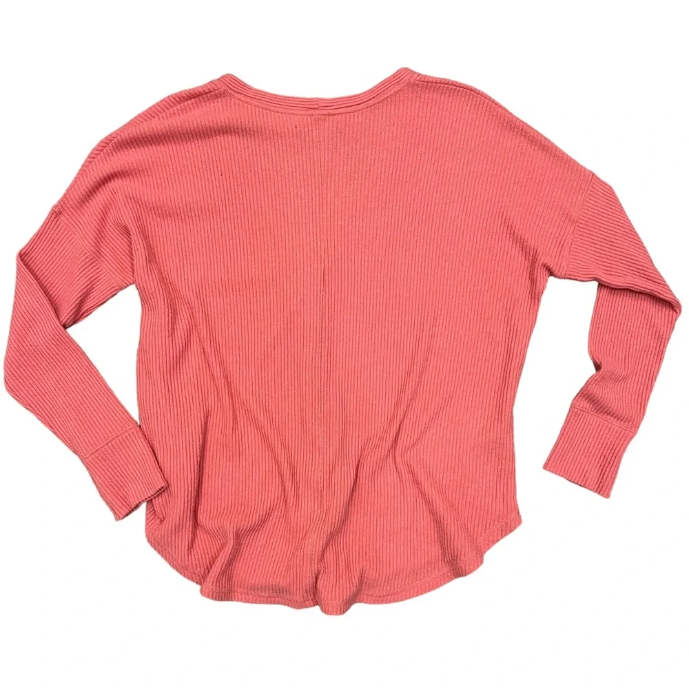 Abercrombie & Fitch Women’s Ribbed Tie Front Top Size M - Picture 6 of 6